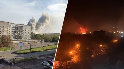 "Несчастье оккупантов": на Луганщине "хлопок" на вражеском складе, пылает казарма и "участок"