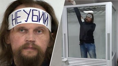 Натянул на голову повязку и бросался мылом в судей: луцкому террористу Кривошу объявили приговор
