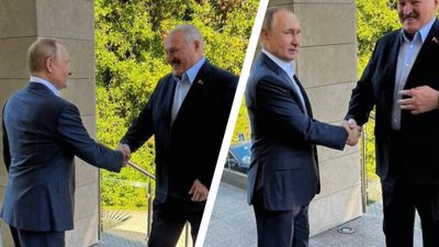 Лукашенко приїхав у росію на переговори з путіним та кинувся виправдовувати мобілізацію