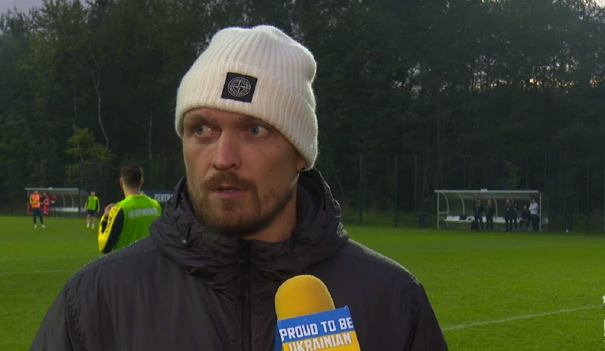 Украина – Шотландия – визит Усика