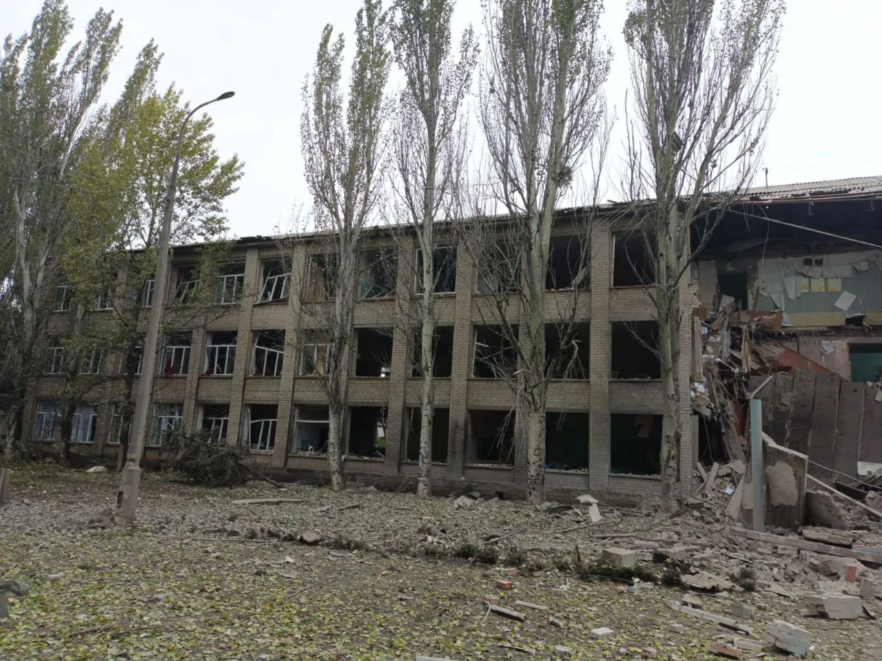 Россияне обостряли школу в Донецкой области