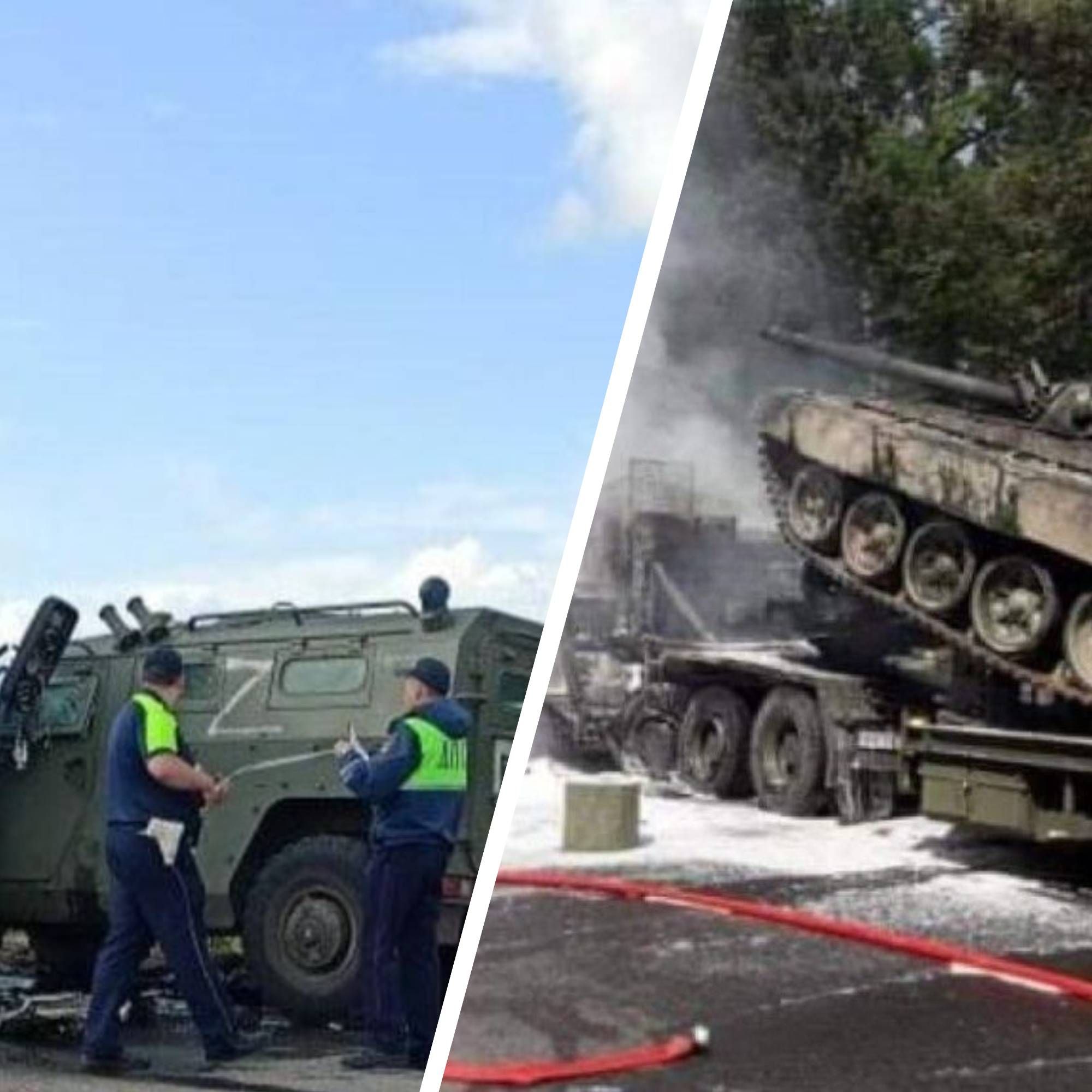 ДТП окупанти - екіпаж росіян потрапив у ДТП і не доїхав до Лимана ДТП окупанти - екіпаж росіян потрапив у ДТП і не доїхав до Лимана