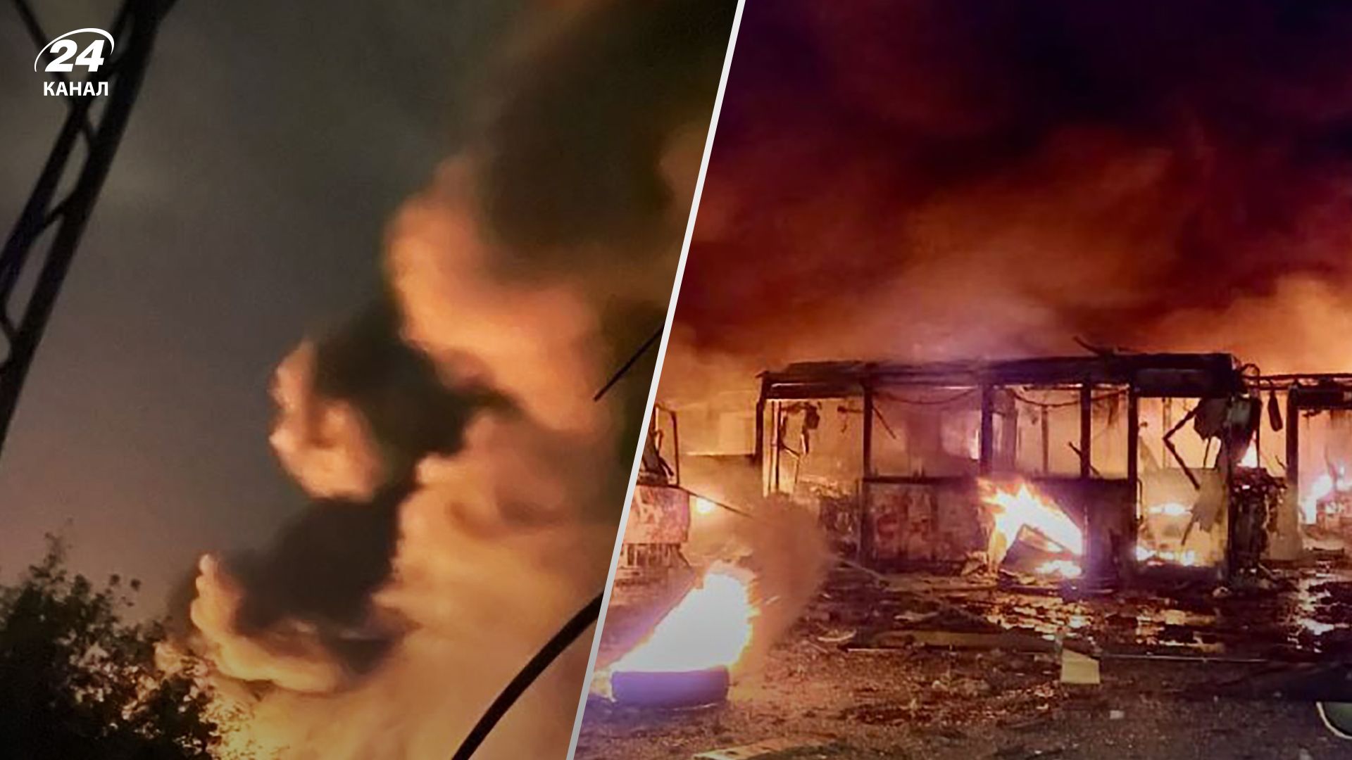 Удар по Днепру 29 сентября - россияне попали в АТП, вспыхнули 50 автобусов, есть жертвы - 24 Канал Удар по Днепру 29 сентября - россияне попали в АТП, вспыхнули 50 автобусов, есть жертвы - 24 Канал