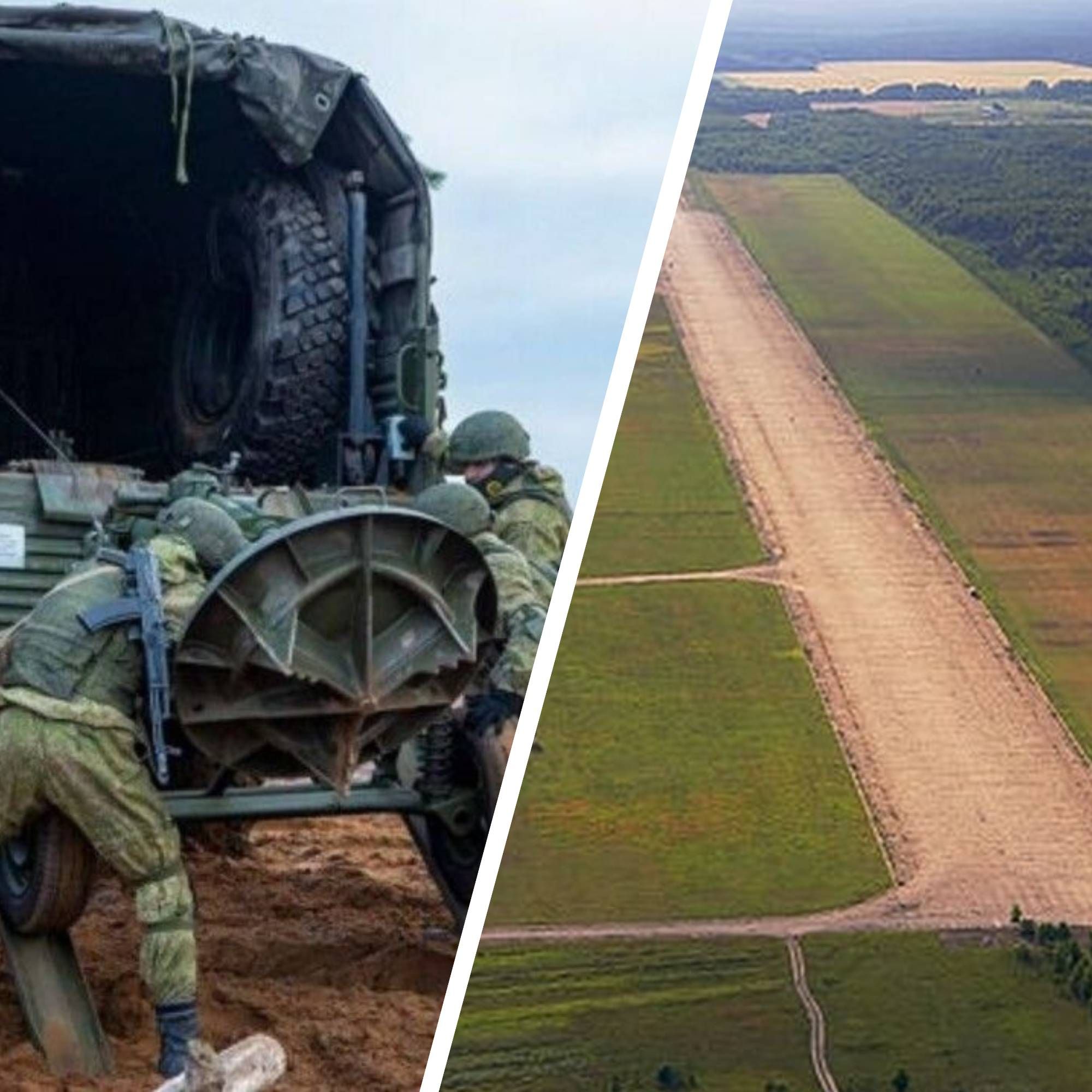 Беларусь - россияне начали подготовку к использованию аэродромов в Беларуси