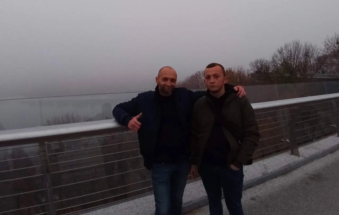 Богдан з батьком Богдан з батьком