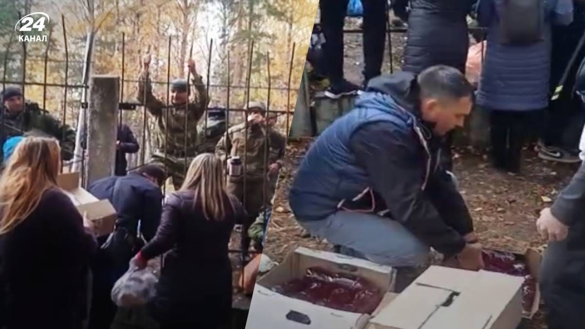 Російських мобілізованих у Новосибірську годують через паркан