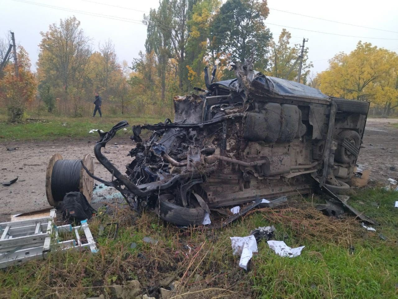 Зв'язківці Укртелекому підірвалися на міні на Сумщині - 1 загиблий, 3 постраждалих 