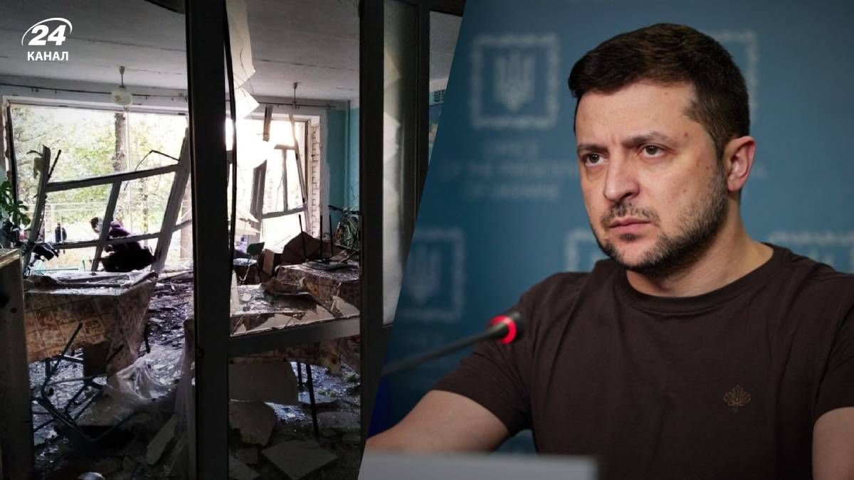 Обстріл лікарні у Куп'янському районі - реакція Зеленського Обстріл лікарні у Куп'янському районі - реакція Зеленського