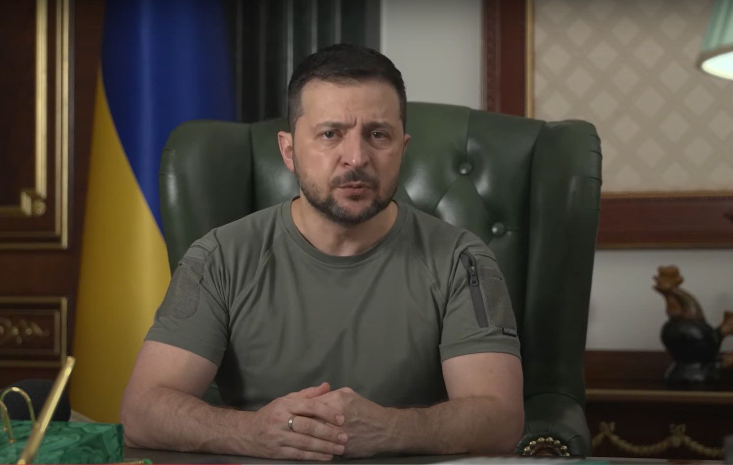 Зеленський про дезінформацію на окупованих територіях Зеленський про дезінформацію на окупованих територіях