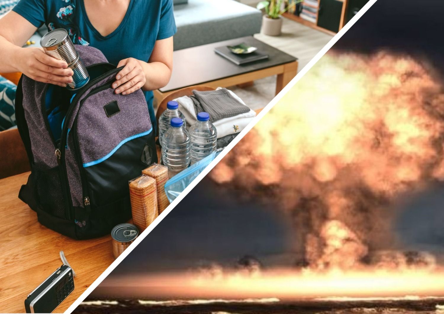 Ядерный удар - что должно быть в тревожном рюкзаке ребенка - 24 канал - Образование Ядерный удар - что должно быть в тревожном рюкзаке ребенка - 24 канал - Образование