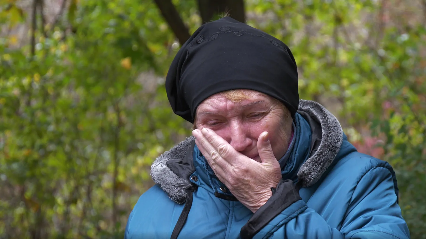 Постраждала від обстрілу автоколони на Запоріжжі Постраждала від обстрілу автоколони на Запоріжжі