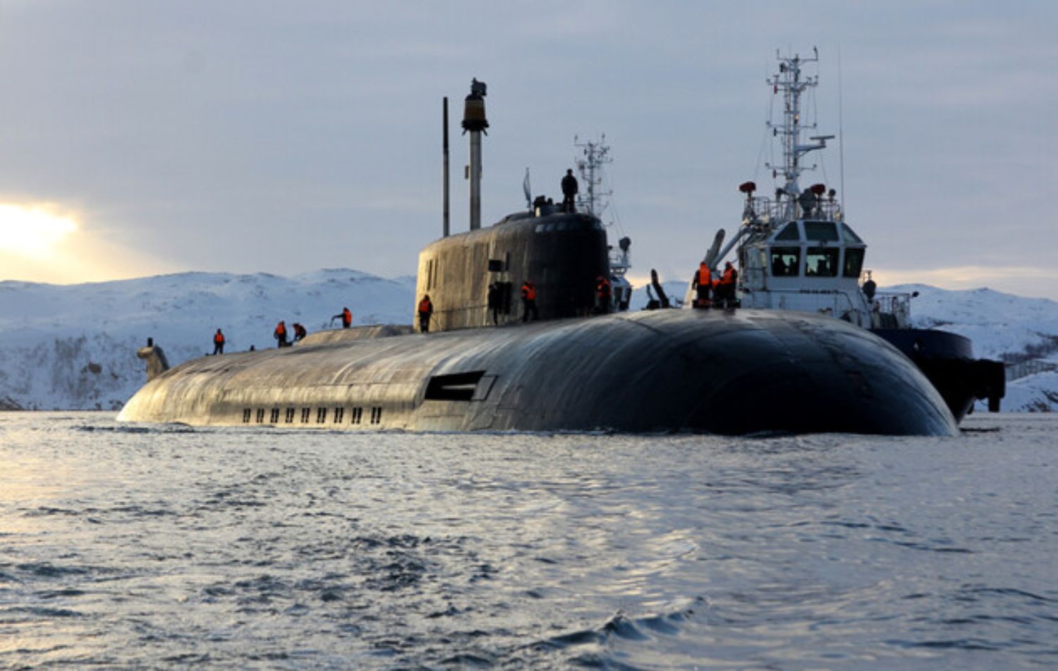 Є нові фото російського підводного човна