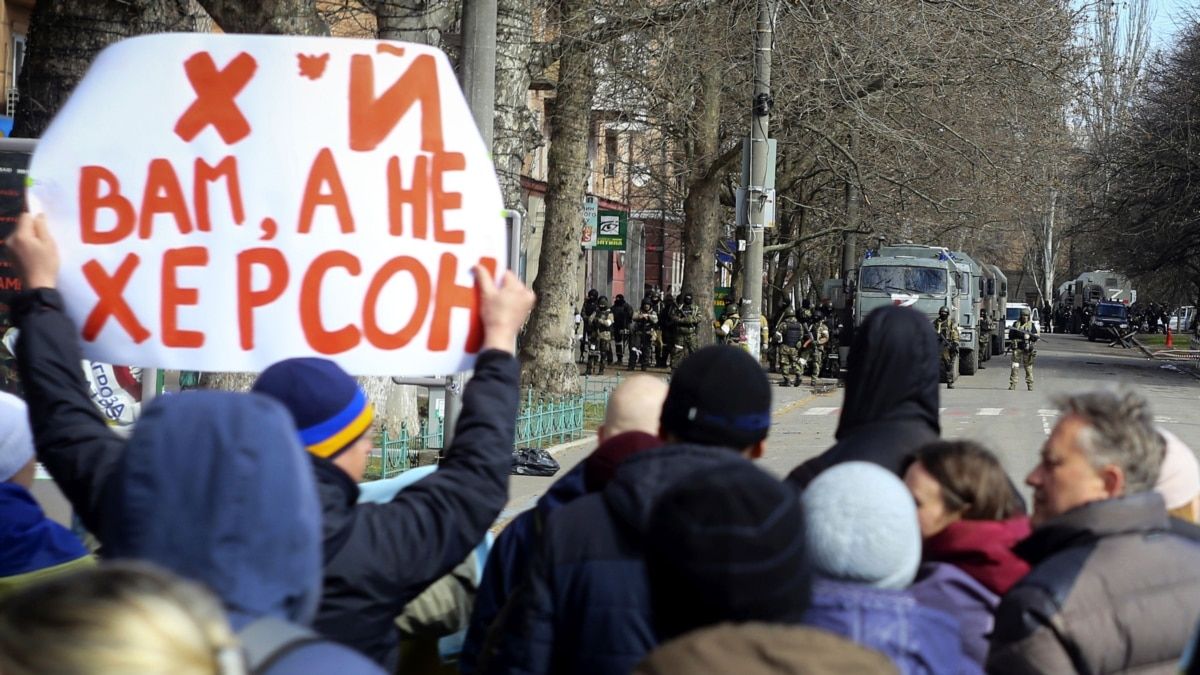 Херсонщина - росіяни будують нову лінію оборони біля Берислава й Нової Каховки