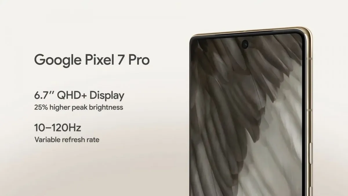 Экран Google Pixel 7 Pro