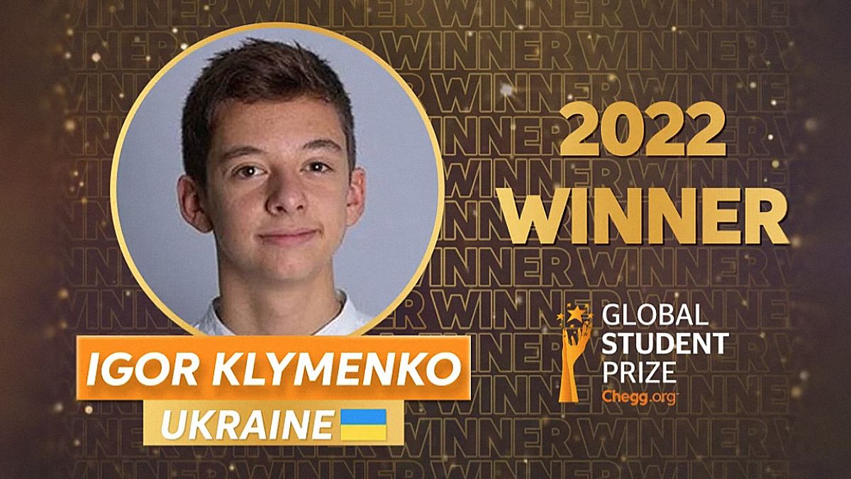 Український підліток отримав премію в 100 000 доларів за винахід - Техно