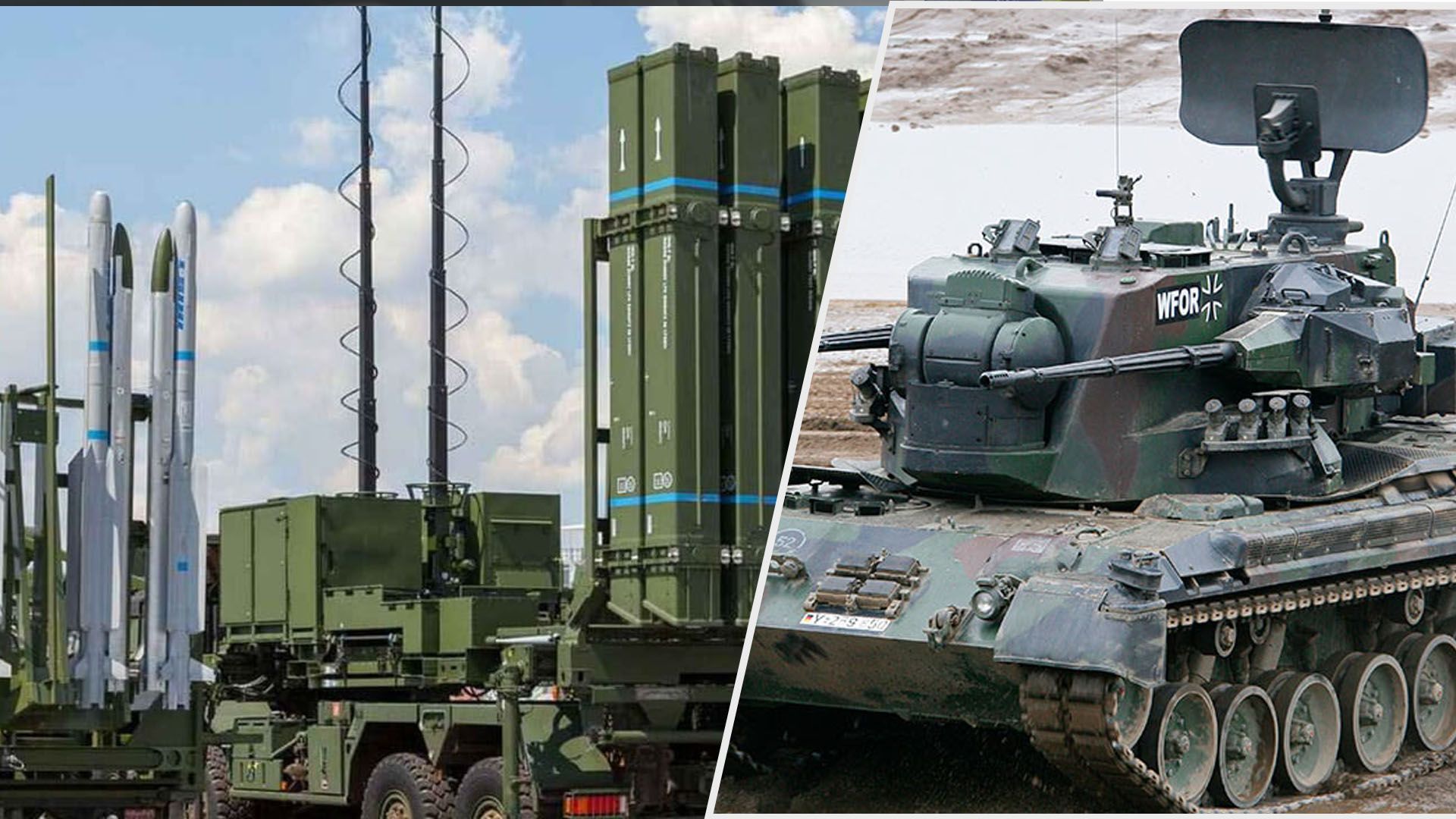 Германия передаст Украине танки и ПВО Германия передаст Украине танки и ПВО