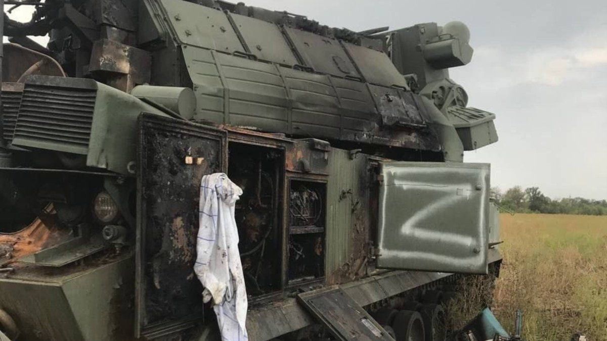 ВСУ затрофеили Тор М-2 ВСУ затрофеили Тор М-2