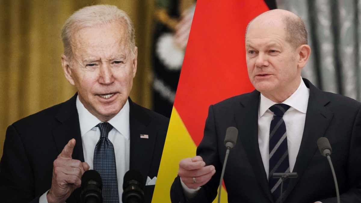 Байден поговорив із Шольцем про Україну Байден поговорив із Шольцем про Україну