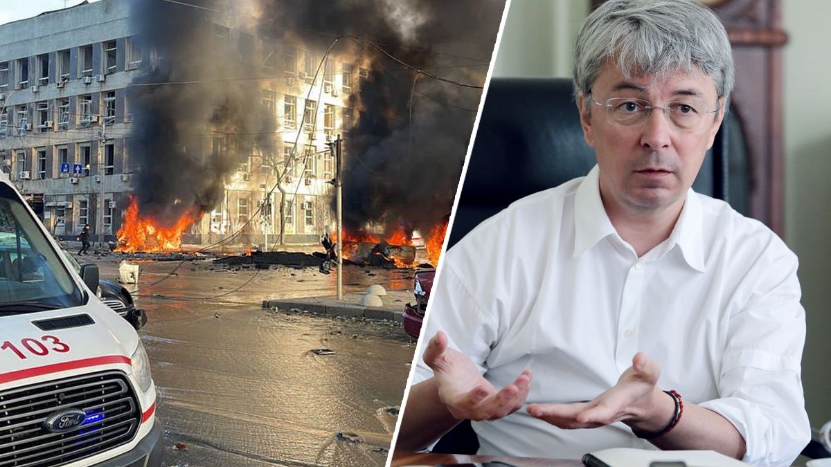 Ткаченко показал фото и видео изуродованного Киева Ткаченко показал фото и видео изуродованного Киева