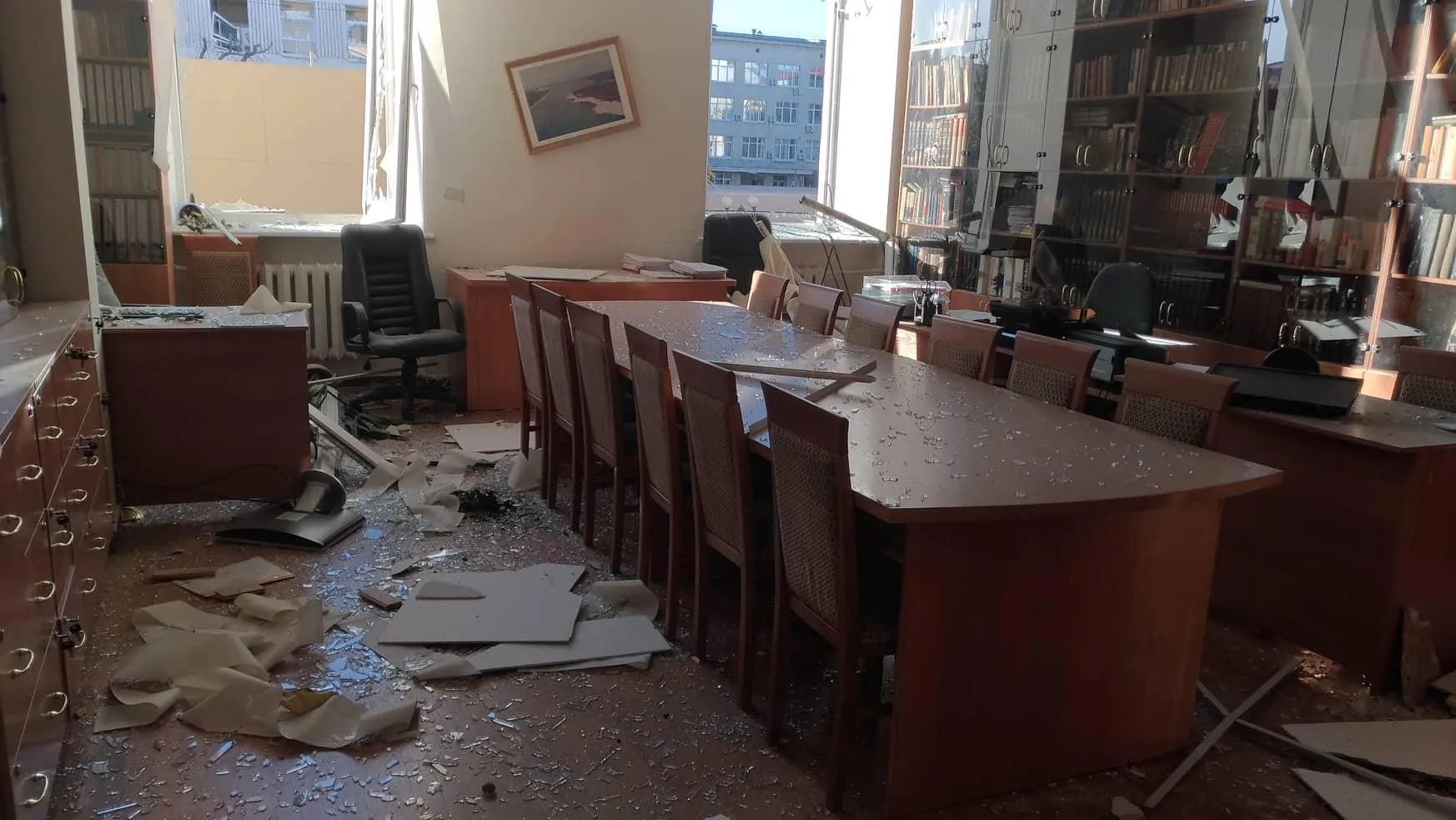 университет Шевченко после атаки россиян 10 октября университет Шевченко после атаки россиян 10 октября