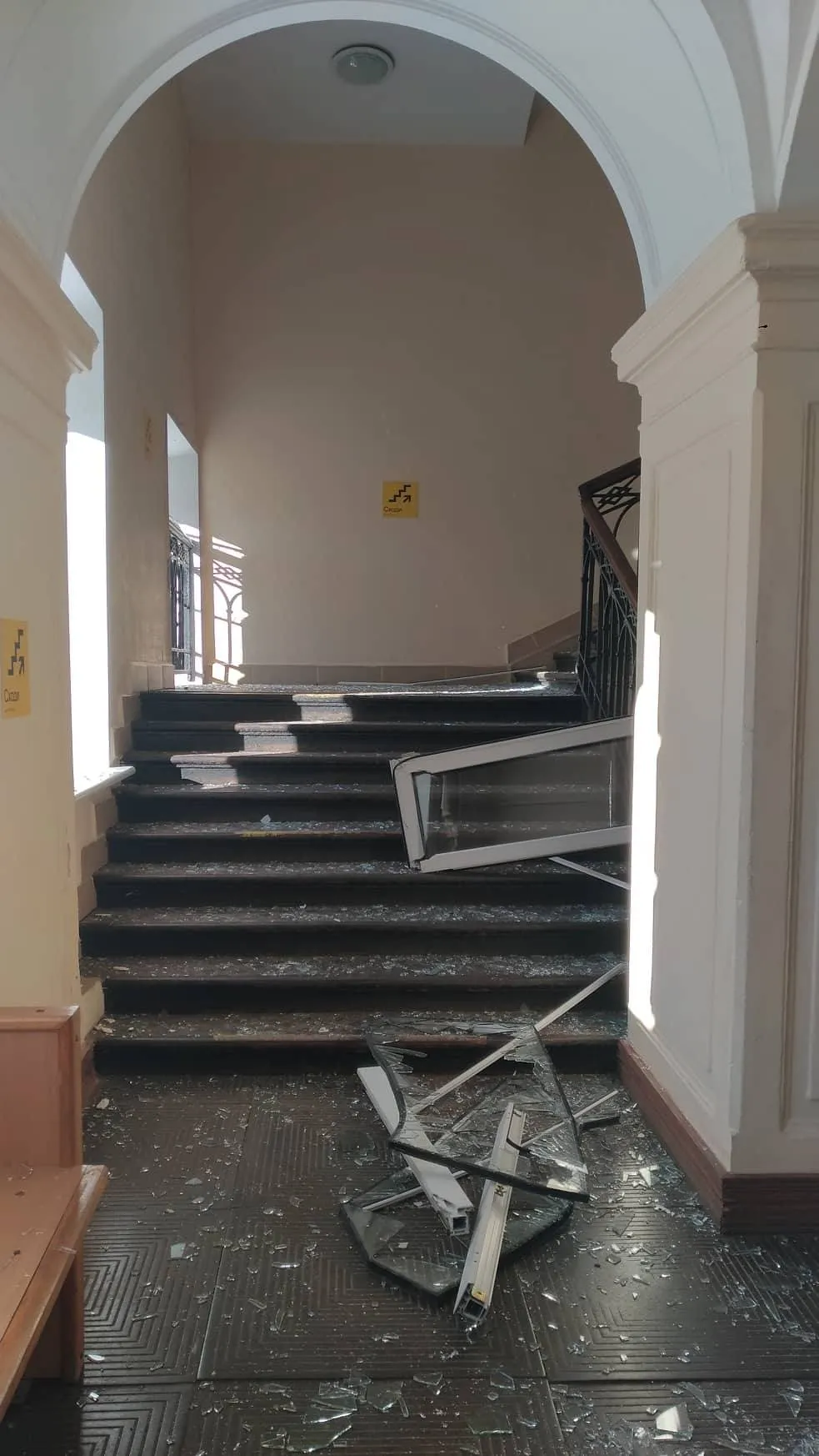 университет Шевченко после атаки россиян 10 октября