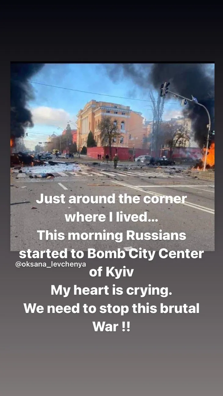 Реакция Натальи Кличко на ракетный террор по Киеву