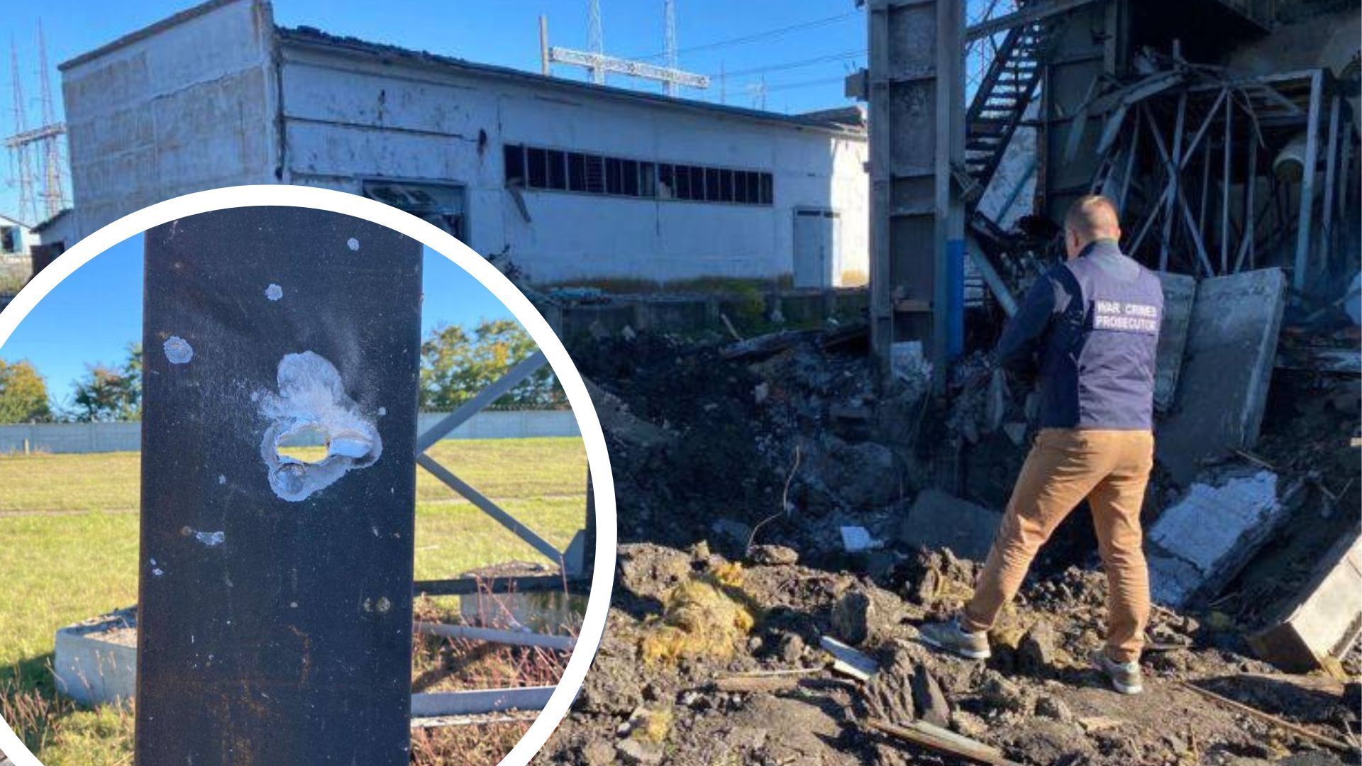 Россияне обстреляли Ладыжинскую ТЭС Россияне обстреляли Ладыжинскую ТЭС