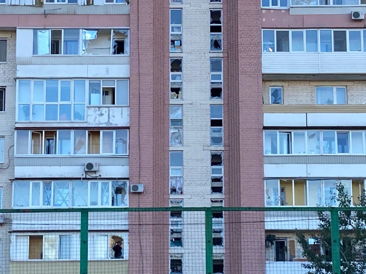 выбитые окна Запорожья выбитые окна Запорожья