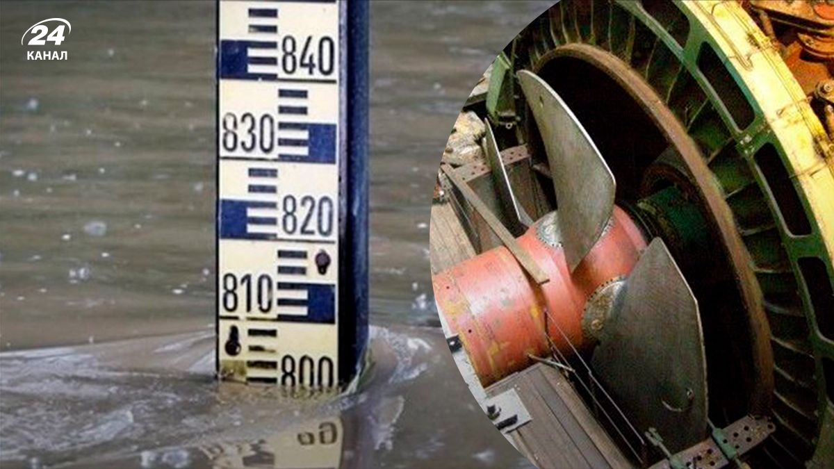 Рівень води у Дніпрі підвищився- 24 Канал Рівень води у Дніпрі підвищився- 24 Канал