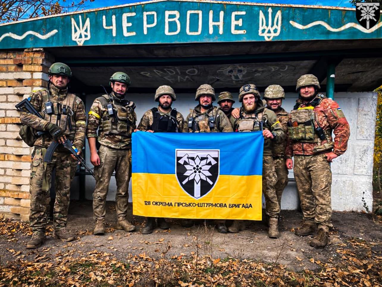 Красное на Херсонщине – под украинским флагом