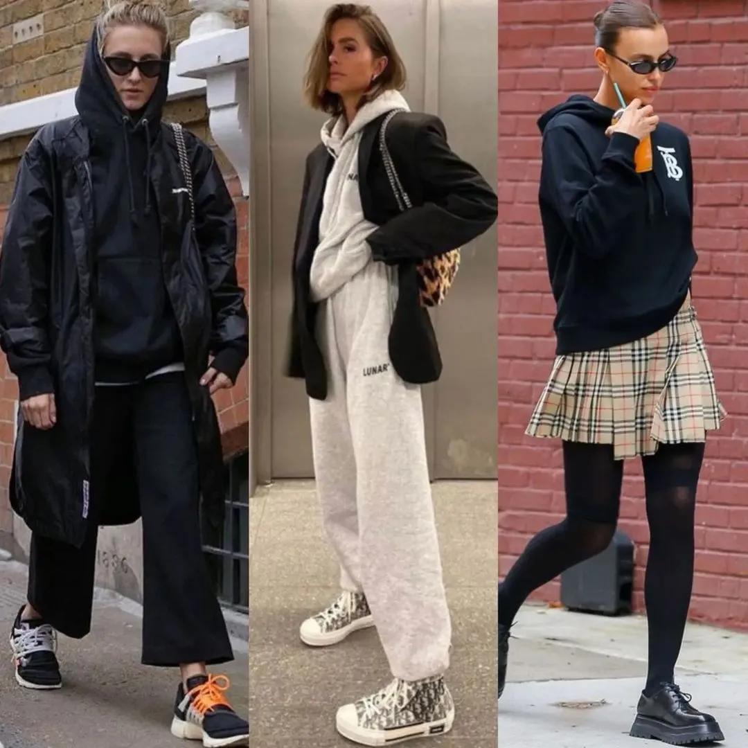 стильні образи з худі на осінь 2022 стильні образи з худі на осінь 2022