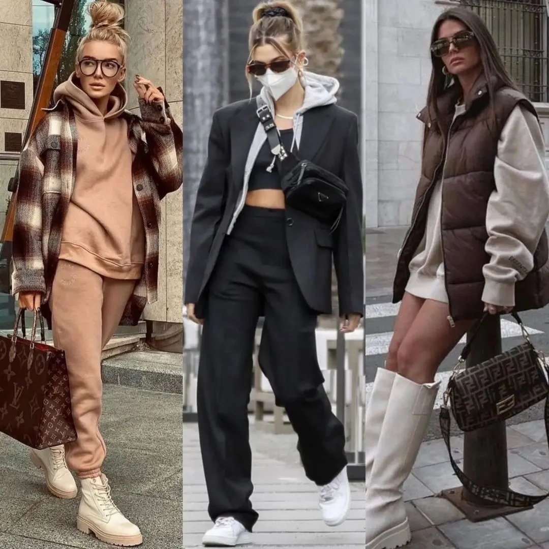 стильні образи з худі на осінь 2022 стильні образи з худі на осінь 2022