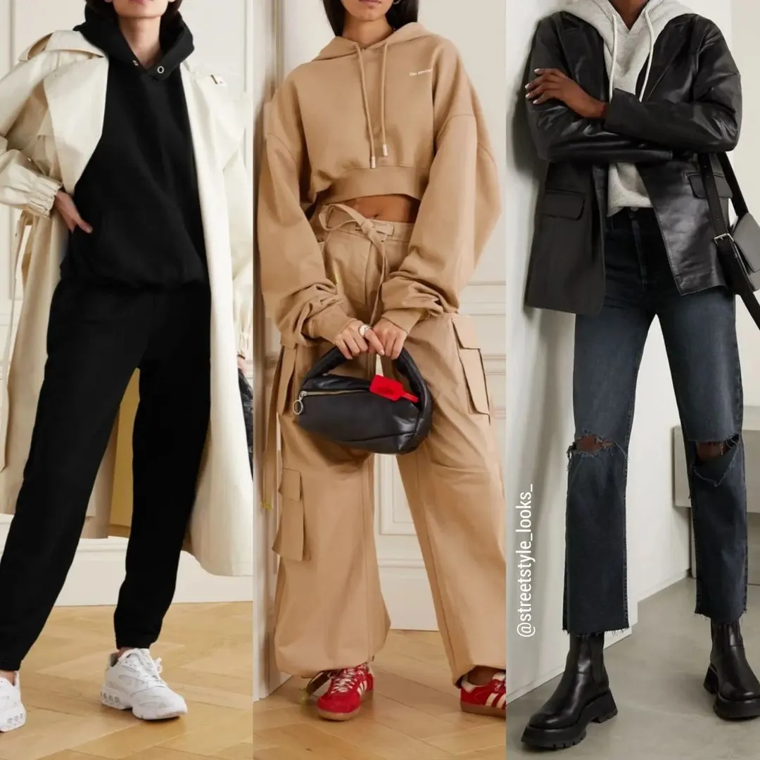 стильні образи з худі на осінь 2022 стильні образи з худі на осінь 2022