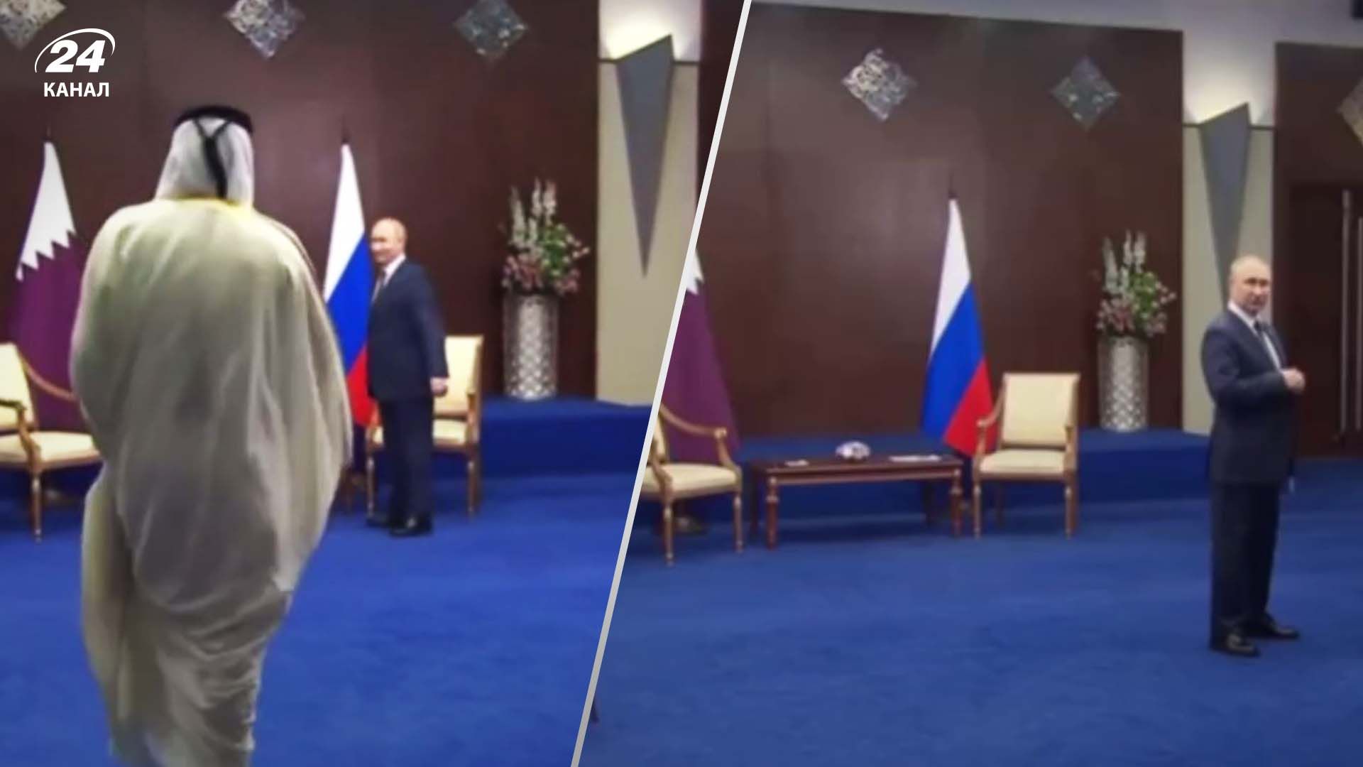 Путін чекав на зустрічі вже в Катарі