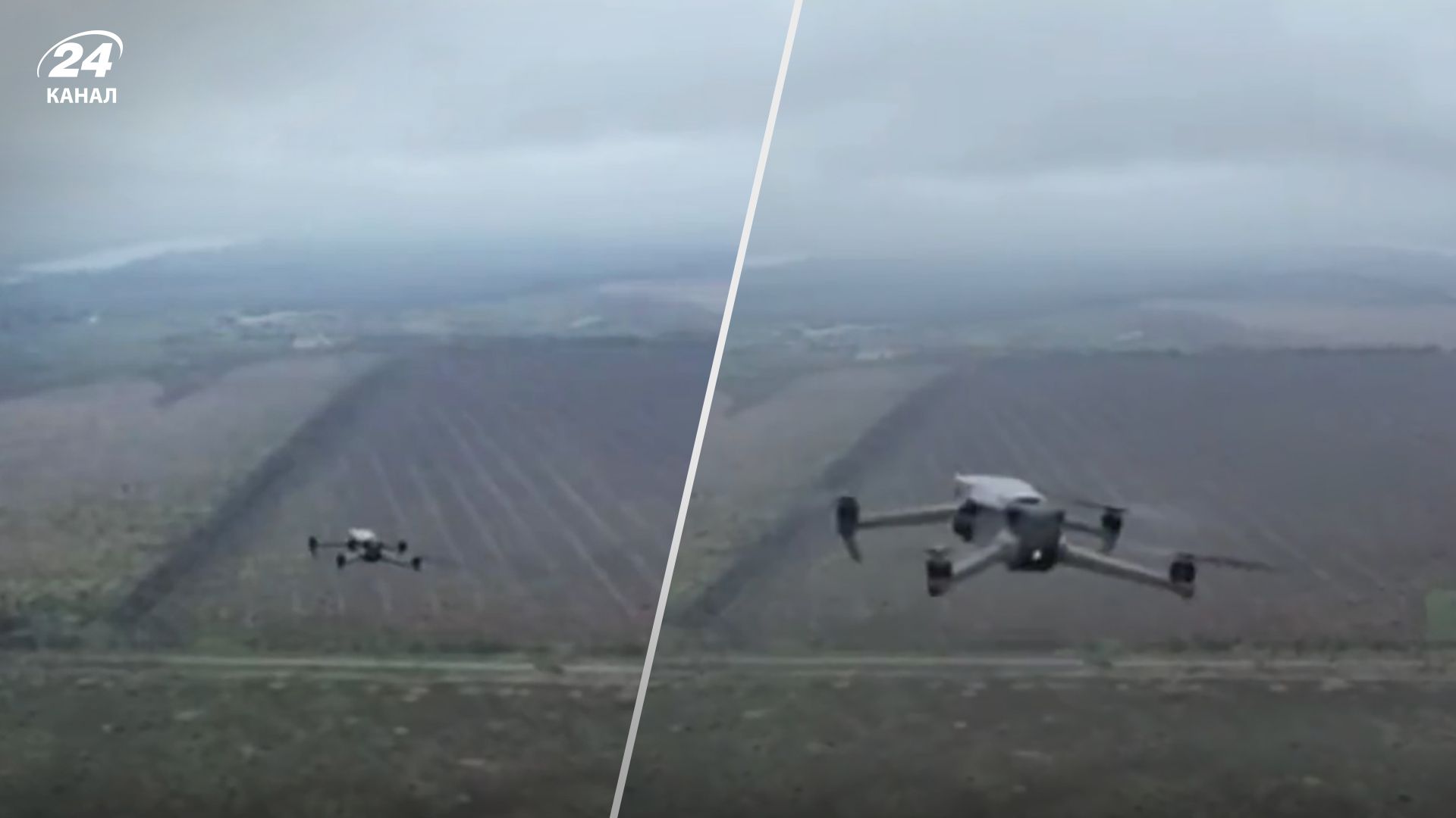 В сети показали дуэль украинского беспилотника с русским - детали В сети показали дуэль украинского беспилотника с русским - детали