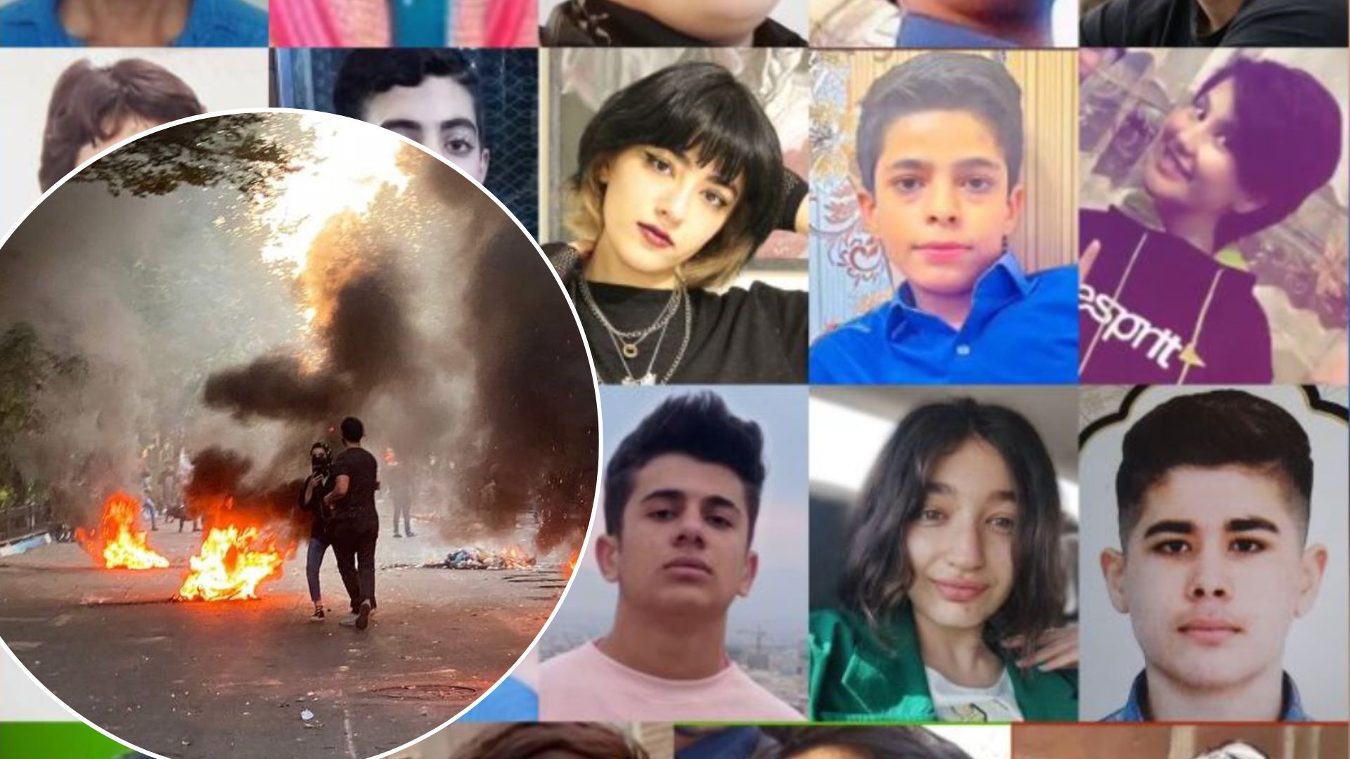 Протесты в Иране - среди убитых по меньшей мере 23 ребенка