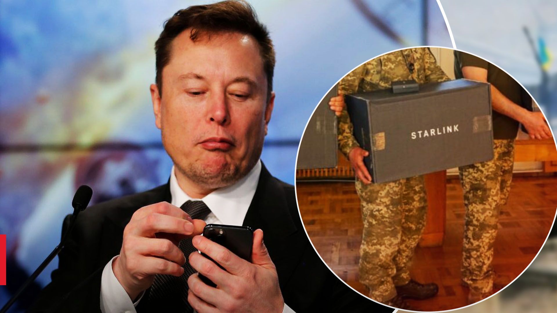 Маск каже, що росіяни намагаються знищити старлінки на Сході Маск каже, що росіяни намагаються знищити старлінки на Сході