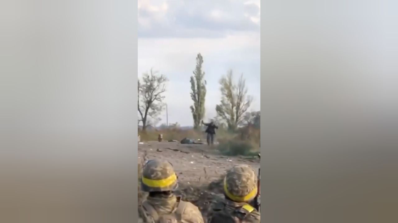 На Херсонщині "мобіки" здаються у полон На Херсонщині "мобіки" здаються у полон