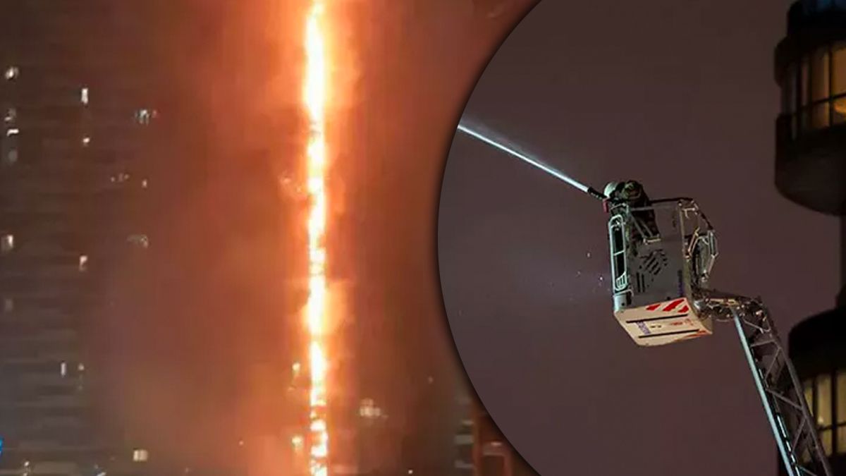 Пожар в Стамбуле – загорелся небоскреб Пожар в Стамбуле – загорелся небоскреб