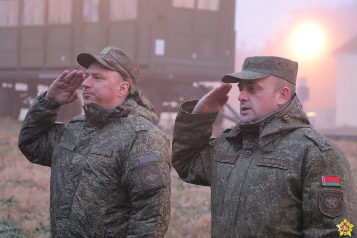 російські солдати в Білорусі