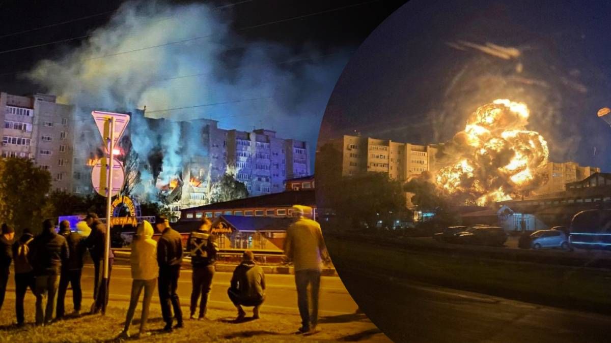 Падіння літака у Єйську - люди вистрибували з багатоповерхівки