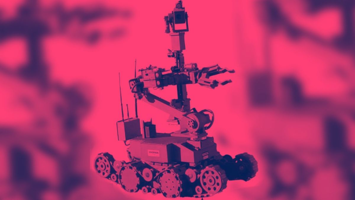 Поліція Нової Зеландії хоча озброїти робота бойовими набоями Поліція Нової Зеландії хоча озброїти робота бойовими набоями