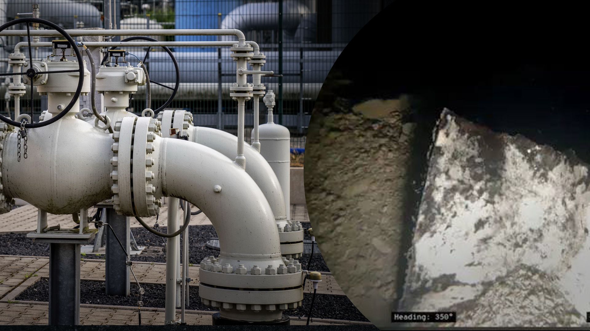 Опубликовано фото подрыва трубопровода в Балтийском море Опубликовано фото подрыва трубопровода в Балтийском море