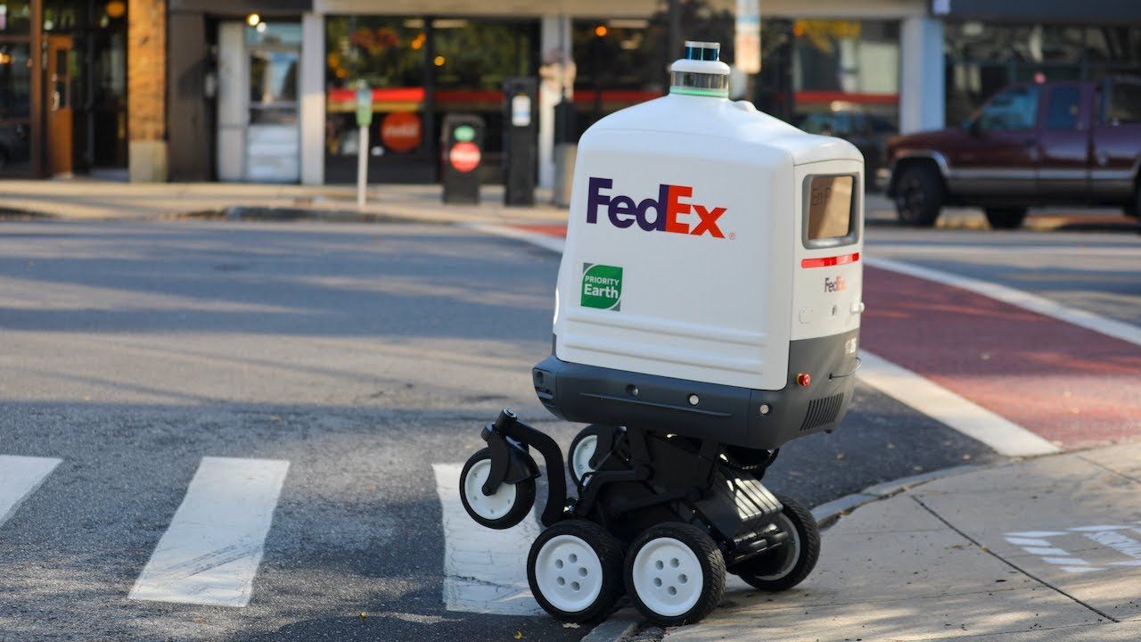 Роботи-кур'єри FedEx припиняють свою роботу