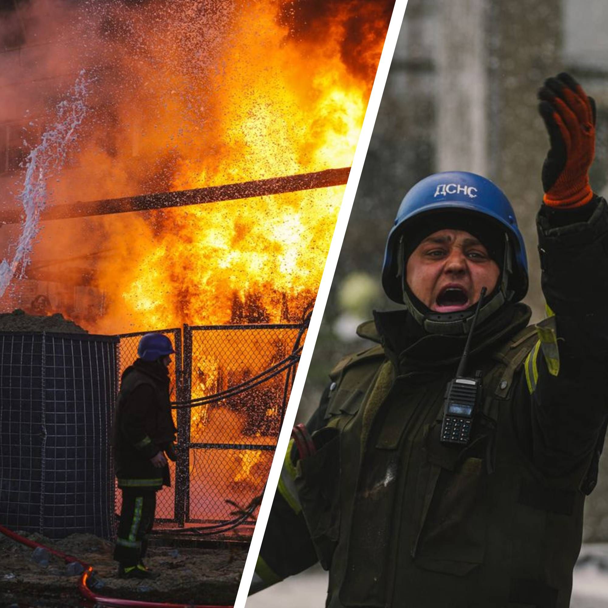 Ракетный удар по Киеву - спасатели показали последствия 