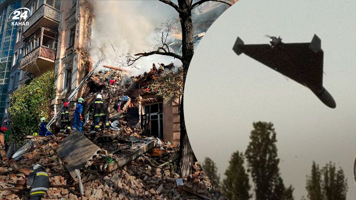 Наслідки 3 ударів у Шевченківському районі Києва - 24 Канал Наслідки 3 ударів у Шевченківському районі Києва - 24 Канал