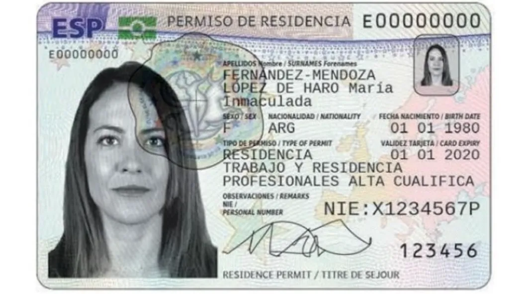 Tarjeta de Identidad de Extranjero Tarjeta de Identidad de Extranjero