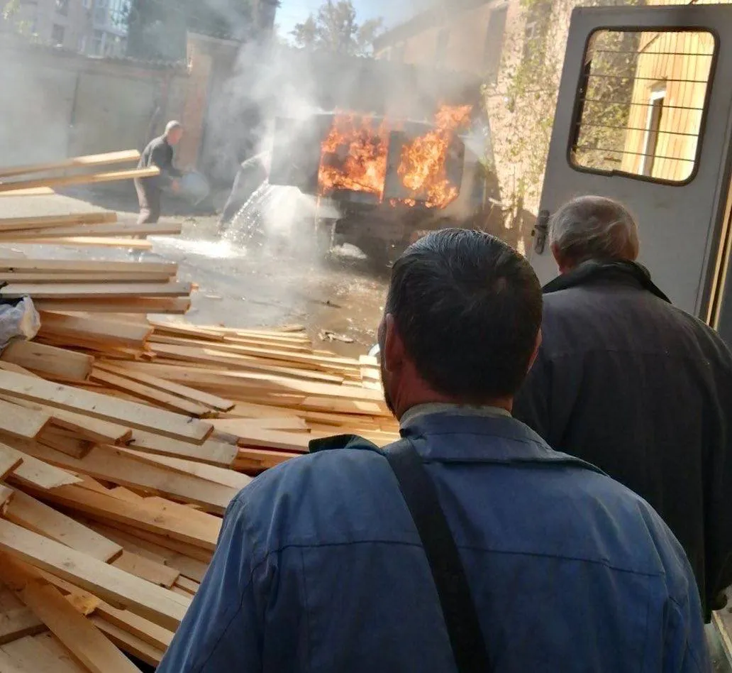 Пожар в Орехове Пожар в Орехове