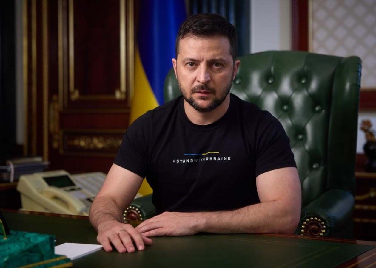 Зеленский записал обращение 20 октября Зеленский записал обращение 20 октября