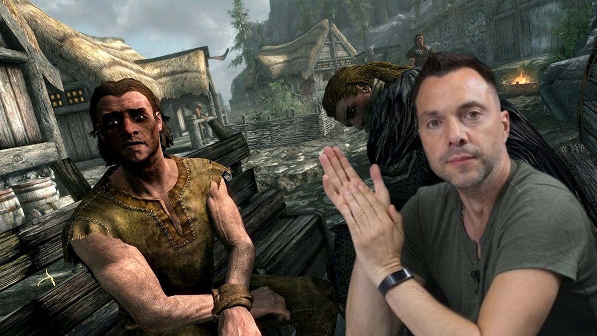 Арестович попал в Skyrim